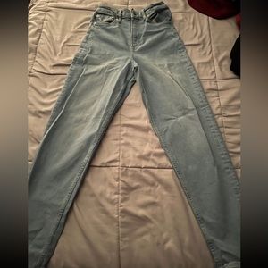 H&M mom high ankle jeans